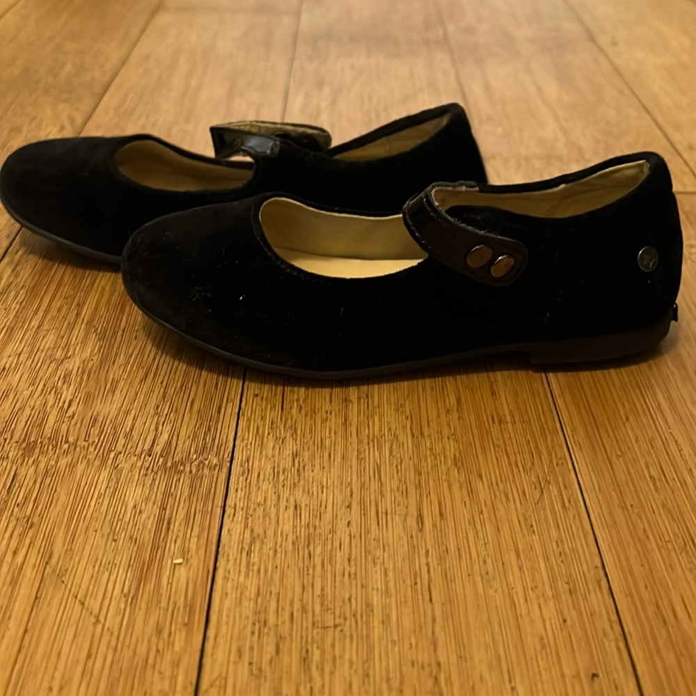 Naturino Black Suede Mary Jane - size 11